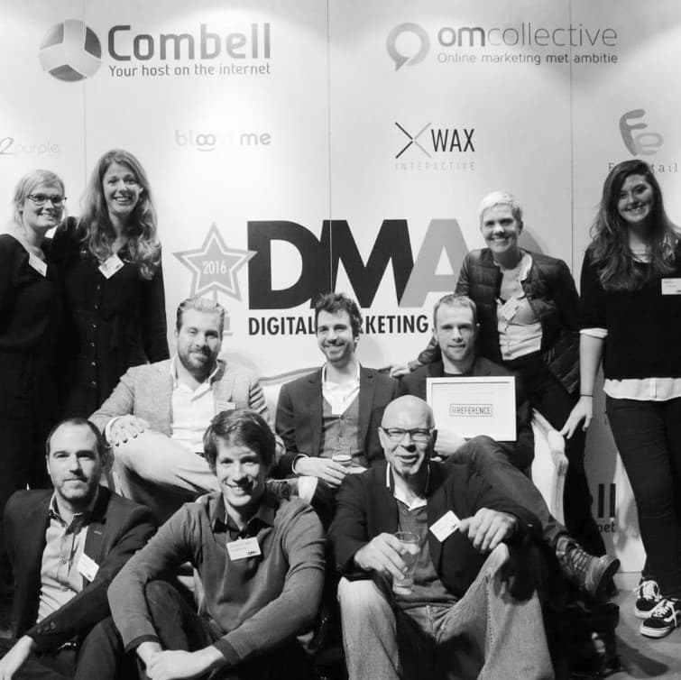 At the Digital Marketing Awards